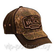 Бейсболка BUCK Adult Hat-Camo and Suede