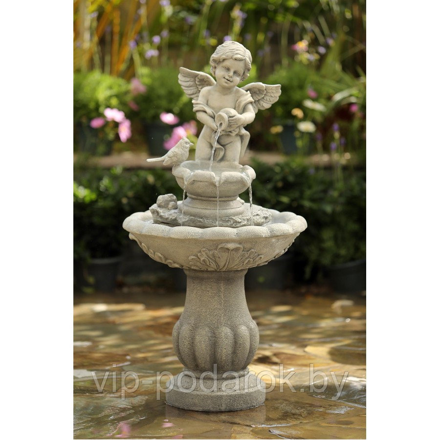Декоративный фонтан для дачи ангел - фото 1 - id-p179544305