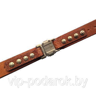 Ремень Marfione Apis Belt brown water buffalo