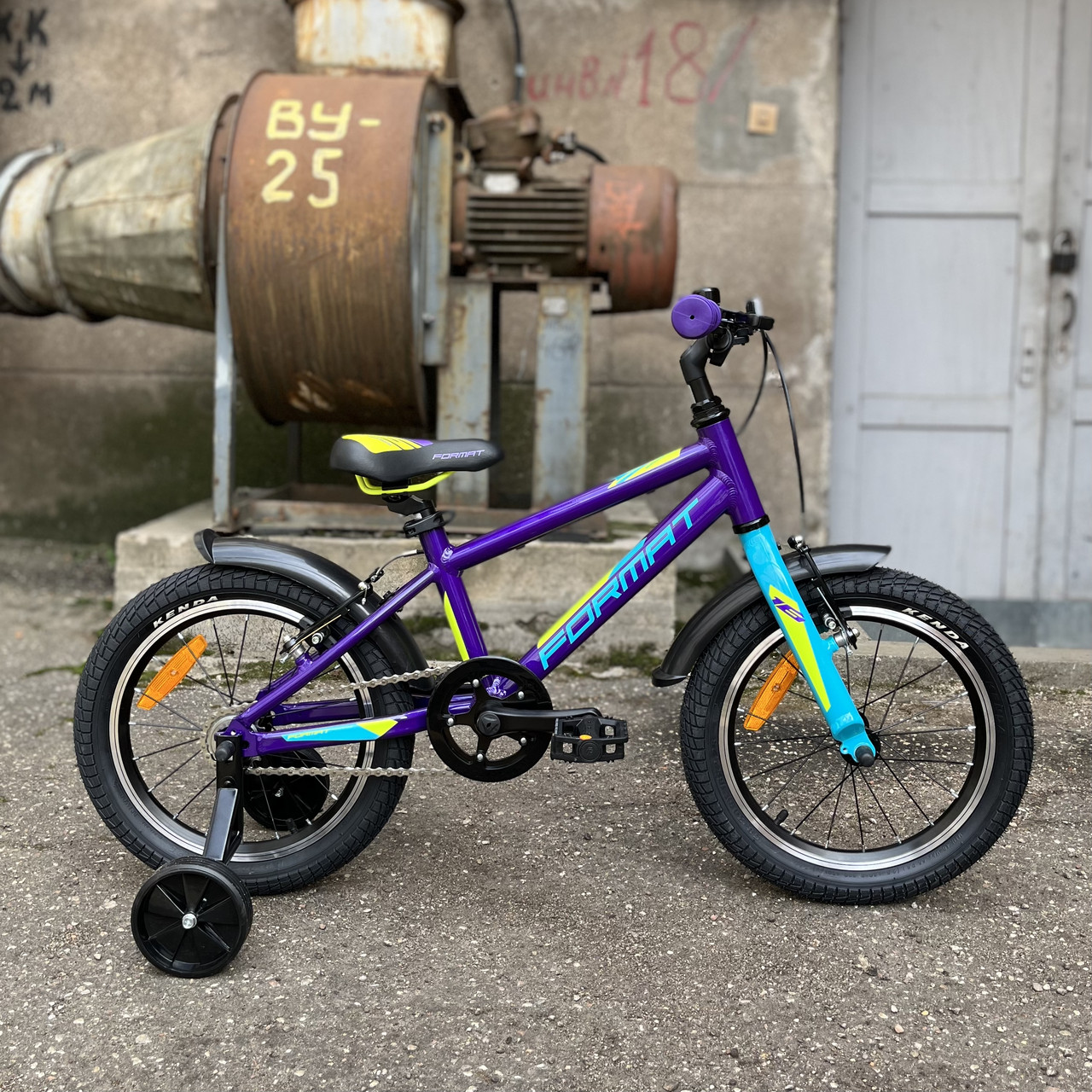 Велосипед детский Format kids 16 тёмно-фиолетовый