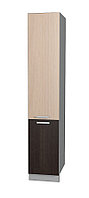 Шкаф для кухни Мила Лайт НШП №2 Дуб молочный - Венге