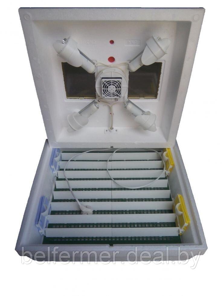 Инкубатор бытовой Квочка МИ-30-1-ЭЛ (ПОЛУАВТОМАТ, ламповый) с вентилятором + Гигрометр - фото 4 - id-p179555539