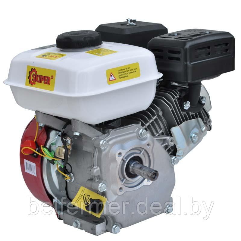 Двигатель бензиновый SKIPER N188F/E (K) (электростартер) (13 л.с, вал диам. 25 мм х 60 мм, шпонка 7 мм) - фото 2 - id-p179555589