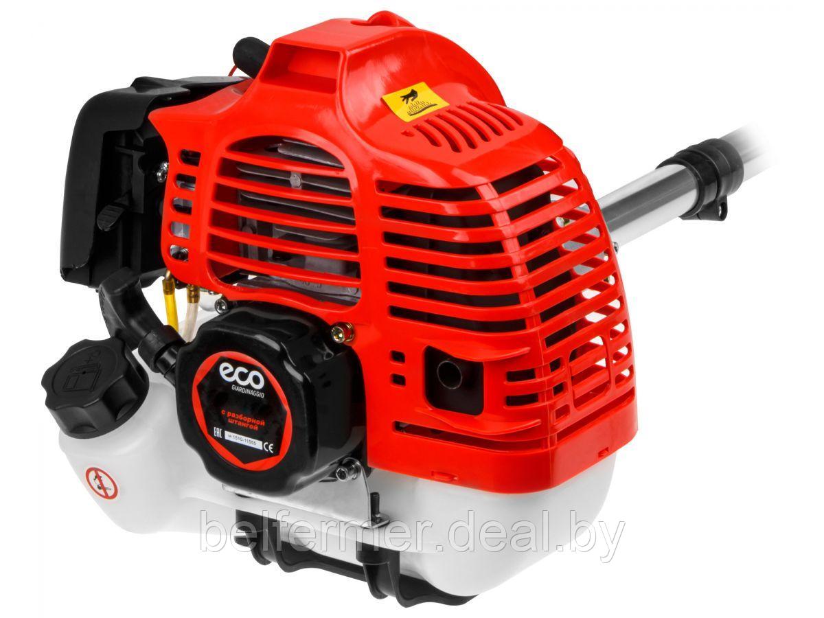 Мотокоса ECO GTP-215 Power (2.15 кВт, 2.9 л.с., лёгкий запуск, нож 3Т, ремень двухлямочный, вес 7.6 кг) - фото 4 - id-p179555616