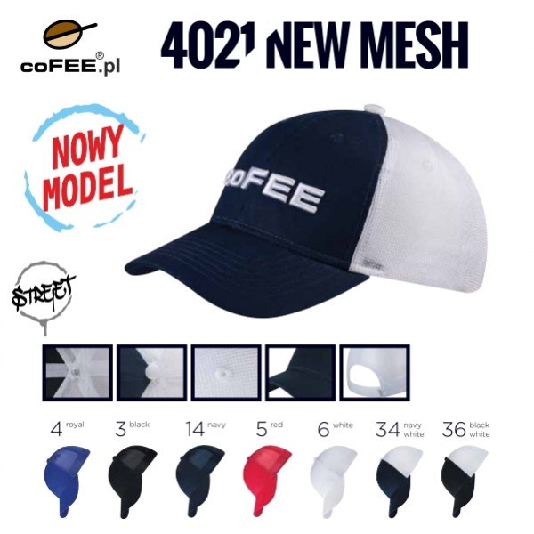 Оптом Бейсболки coFEE 4021 New Mesh