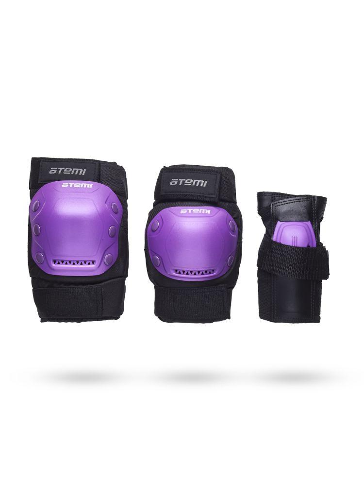 Набор защиты ATEMI APRS02P фиолетовый (S, M)