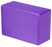 Блок для йоги ATEMI AYB02P 228x152x76 фиолетовый
