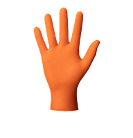 Перчатки нитриловые L Powergrip (50шт/уп) защитные оранжевый