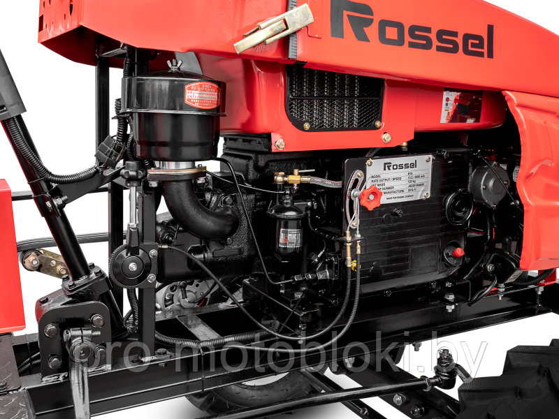 Минитрактор Rossel XT-184D 4x2WD (18 л.с.) - фото 9 - id-p36216237