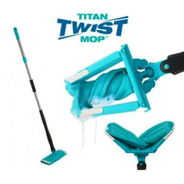 Самоотжимающаяся швабра Titan Twist Mop