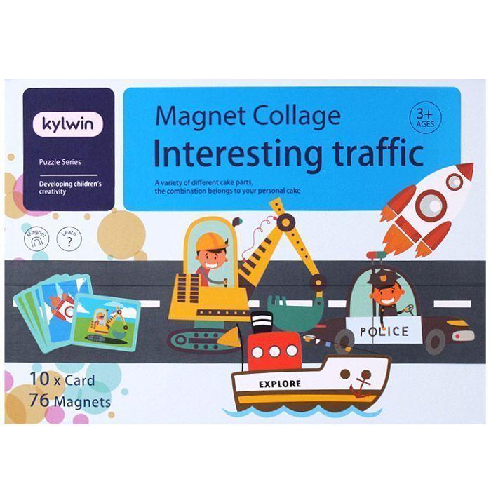 Набор магнитный "Interesting traffic". Игрушка