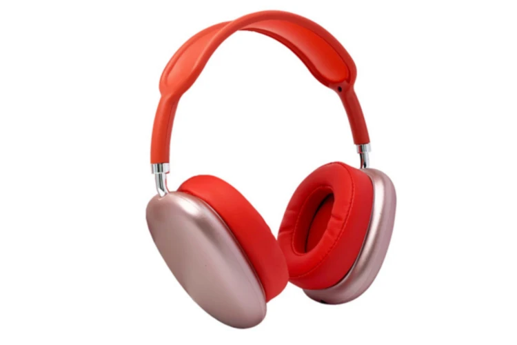 Беспроводные наушники P9 Macaron Headphones (Красный) - фото 1 - id-p179576653