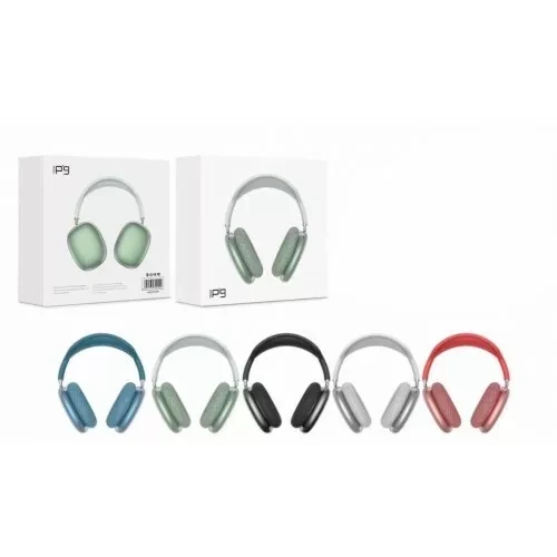 Беспроводные наушники P9 Macaron Headphones (Зелёный) - фото 2 - id-p179576654