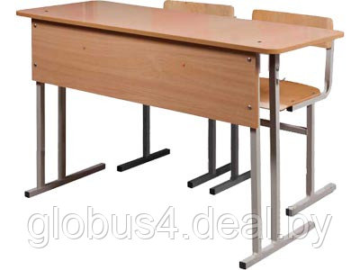 Комплект ученической мебели ШК-200 (стол школьный + 2 стула)