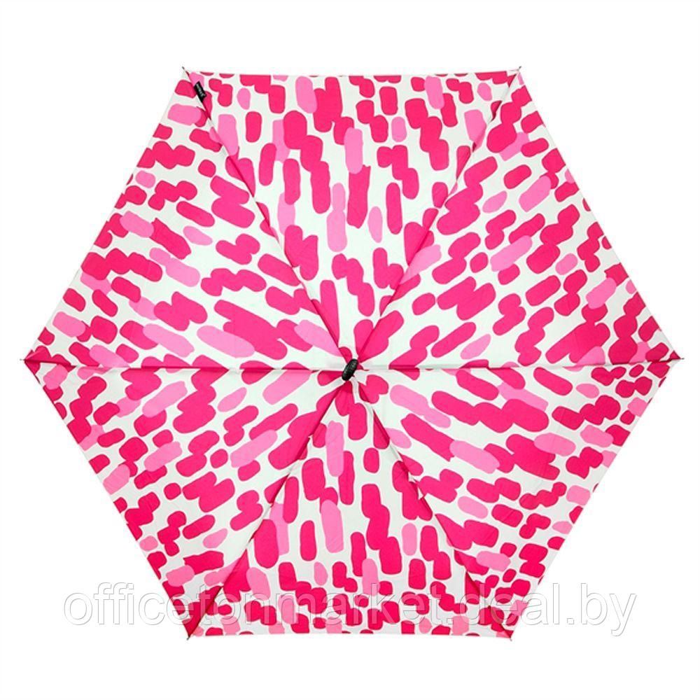 Зонт складной "LGF-215", 90 см, розовый, разноцветный - фото 2 - id-p172247984