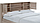 Кровать 180 (каркас) RUTI дуб сонома, фото 2