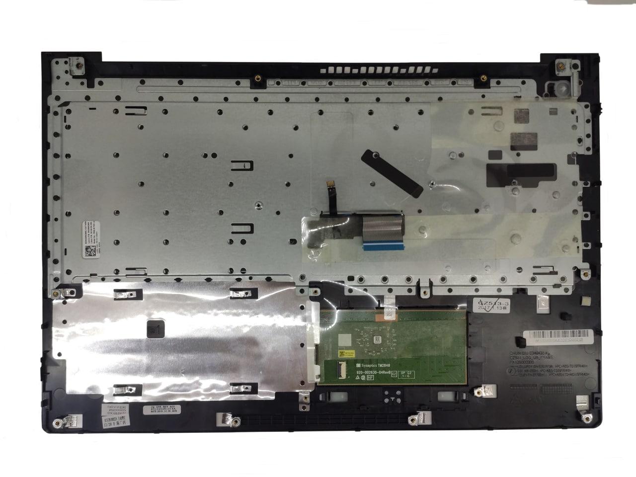 Верхняя часть корпуса (Palmrest) Lenovo IdeaPad 310-15 с клавиатурой, с подсветкой и тачпадом, темно-серый, RU - фото 2 - id-p179593800