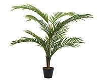 Искусственное растение в горшке, пластик, 80х127 см цвет зеленый