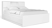 Кровать 140 (каркас) RUTI белый, фото 1