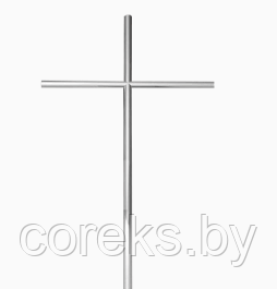 Крест из нержавеющей стали католический  №8