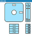 Выключатель SK20-2.4226\P22 схема 0-1, фото 2