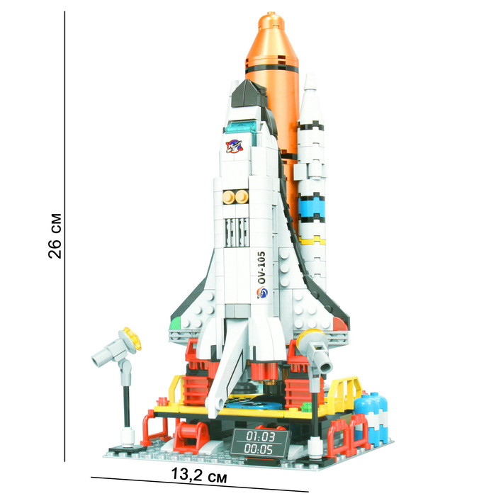 Конструктор ракета Space SHUTTLE 4421 . Точный аналог ракеты NASA ! - фото 2 - id-p179603857