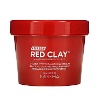 Маска для лица на основе красной глины Missha Amazon Red Clay Pore Mask 110 мл