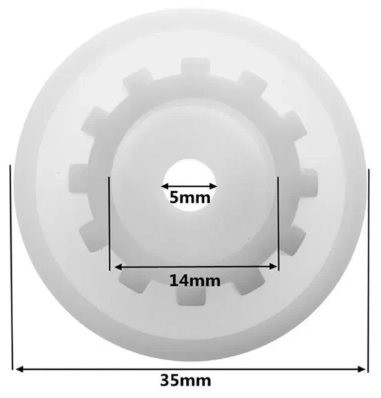 Втулка шнека для мясорубки Philips HR2724, HR2725, HR7752 - HR7768 (оригинал)