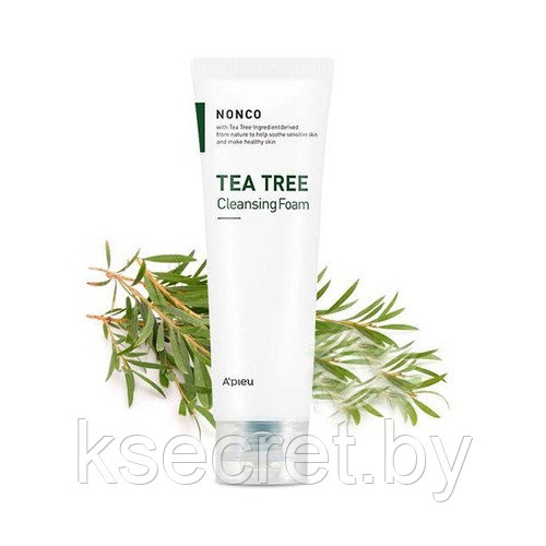 Пенка для умывания для проблемной кожи APIEU NonCo Tea Tree Cleansing Foam 130 мл - фото 1 - id-p179606232