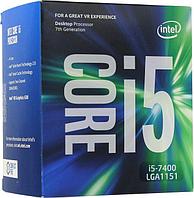 CPU Intel Core i5-7400 BOX 3 GHz/4core/SVGA HD Graphics 630/6Mb/ LGA1151