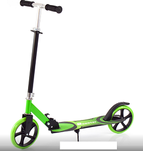 Самокат двухколесный Scooter арт. 2039 Gn до 100 кг - фото 1 - id-p162879899