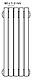 Радиатор чугунный Retro Style Lille 813/130 [1 секция], фото 3