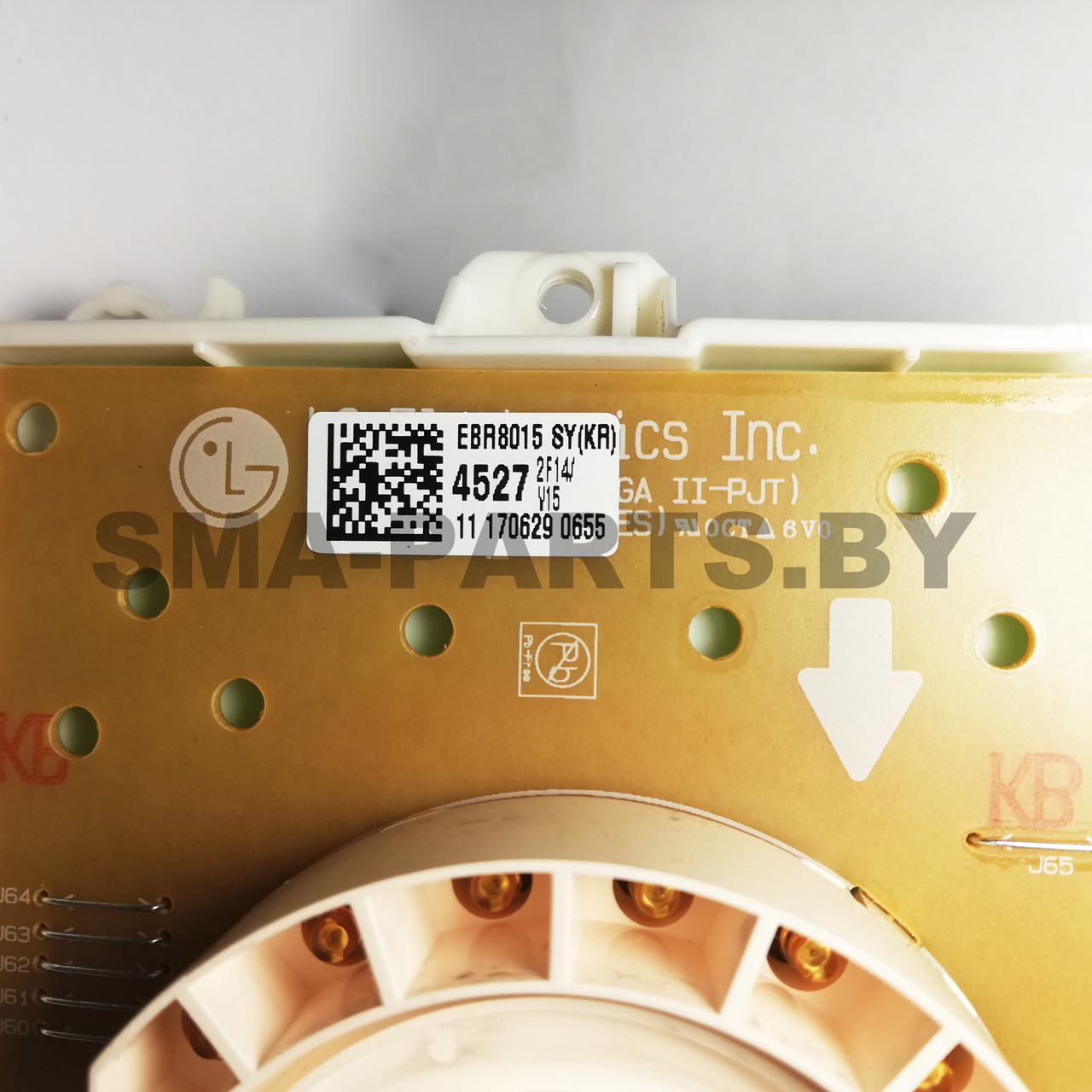 Модуль управления + модуль индикации для стиральной машины LG EBR795834+EBR8015SY(KR) - фото 2 - id-p151928577