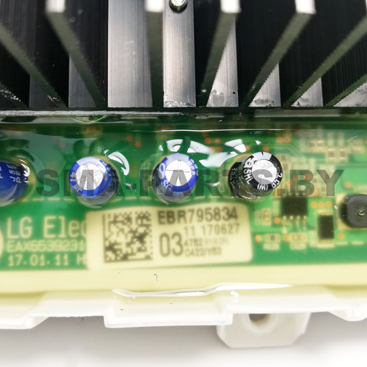 Модуль управления + модуль индикации для стиральной машины LG EBR795834+EBR8015SY(KR) - фото 4 - id-p151928577