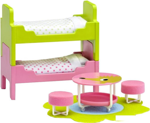 Мебель для кукольного домика Lundby Детская с 2 кроватями 60209700, фото 2