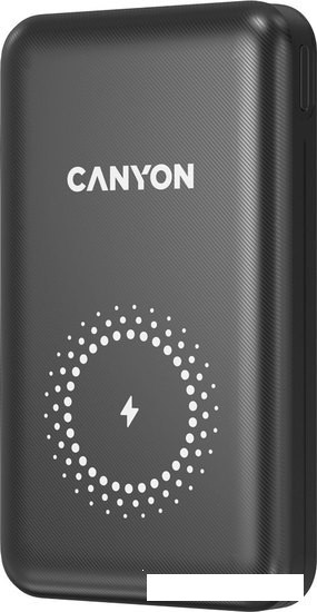 Внешний аккумулятор Canyon PB-1001 10000mAh (черный) - фото 1 - id-p179422147