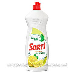 Средство для мытья посуды "Sorti Лимон" 900мл, 9,2х7х27,4см, с дозатором (Россия)