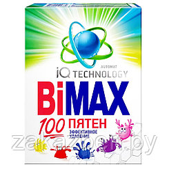Стиральный порошок "BiMAX 100 пятен Automat" 400г, 14,3х3,3х19см (Россия)