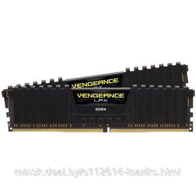 Corsair DDR4 16GB (2x8GB) Vengeance LPX DIMM 3600MHz CL18 black, N - фото 1 - id-p179617465