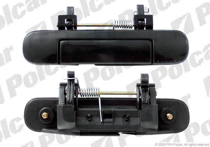 Внешняя передняя левая ручка двери NISSAN ALMERA/PRIMERA 1990-1997