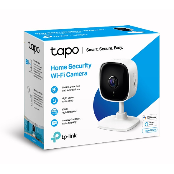 Домашняя Wi Fi камера TP-Link Tapo C100 - фото 2 - id-p179621637