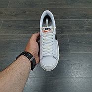 Кроссовки Wmns Nike Blazer Low White Black, фото 3