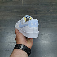 Кроссовки Nike Blazer Low White Blue, фото 4