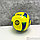 Мяч игровой Meik для волейбола, гандбола, 15 см (детского футбола) Оранжевый с черным, фото 7