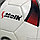 Мяч игровой Meik для волейбола, гандбола, 15 см (детского футбола) Оранжевый с черным, фото 2