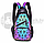 Светящийся рюкзак-сумка Хамелеон, светоотражающий неоновый мини рюкзак Молния, фото 9