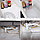 Кухонная алюминиевая  фольга - стикер (60смх3м) Масло - защитная и огнестойкая Серебро, фото 9