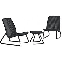 Комплект мебели для отдыха Keter Rio Patio set (Рио Патио Сэт) графит