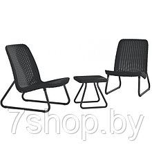 Комплект мебели для отдыха Keter Rio Patio set (Рио Патио Сэт) графит