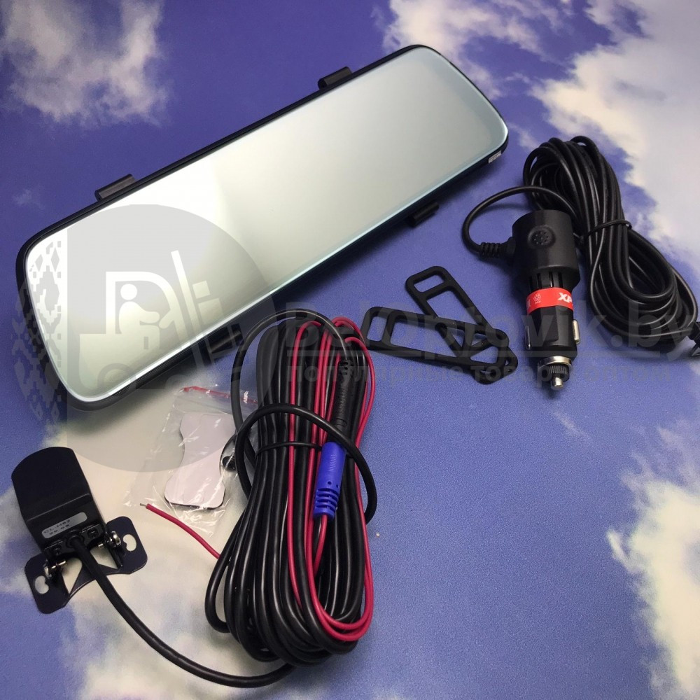 (Оригинал Корея) Зеркало - видеорегистратор XPX ZX968 (в комплекте с двумя камерами дорогазадний вид, - фото 9 - id-p179625144